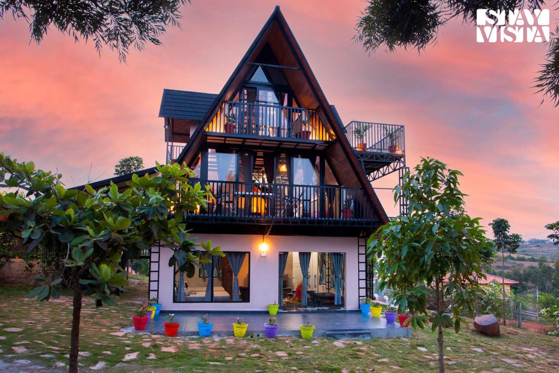 Stayvista At Hillside Harmony Pvt Pool & Free Breakfast Bangalore Extérieur photo
