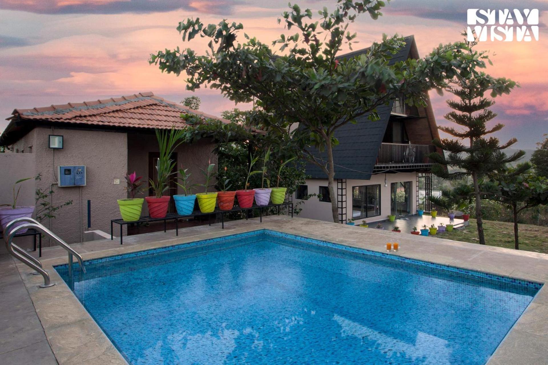 Stayvista At Hillside Harmony Pvt Pool & Free Breakfast Bangalore Extérieur photo